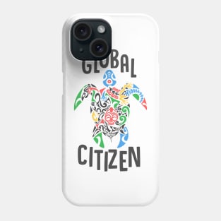 Global citizen turtle Phone Case