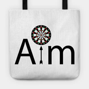 Aim aiming artistic design Tote