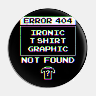 error 404 Pin