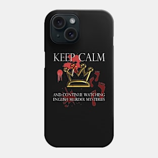 Keep Calm English Mystery Phone Case