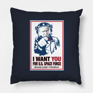 I Want YOU for U.S. Space Force! Pillow