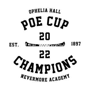 Wednesday - Poe Cup Champions T-Shirt