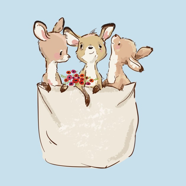 Pocket Deer by EveFarb