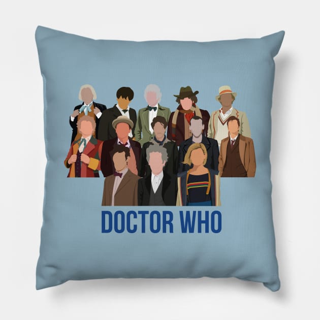 Doctor Who Pillow by bethmooredesigns10