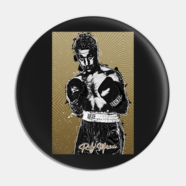 Rocky Marciano - Boxing Legends - Design Pin by Great-Peoples