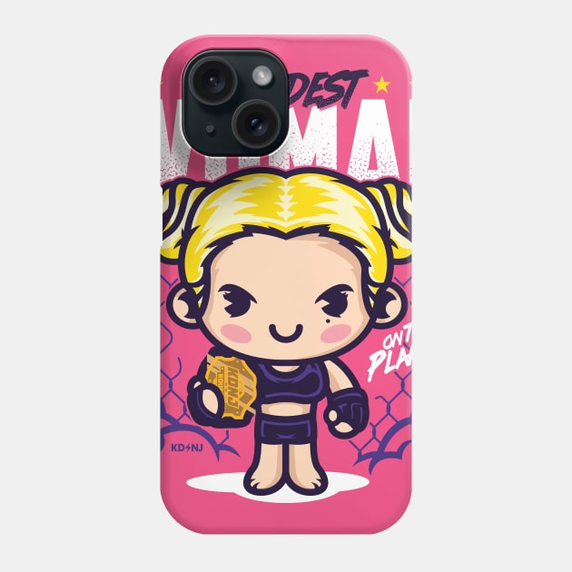 Baddest Woman Phone Case by KDNJ