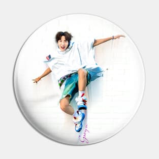 Jhope on the street Pin