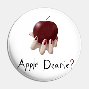 Evil Queen Poison Apple Pin