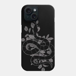 Floral snake Phone Case