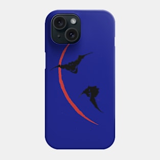 Two Bats in Flight Phone Case