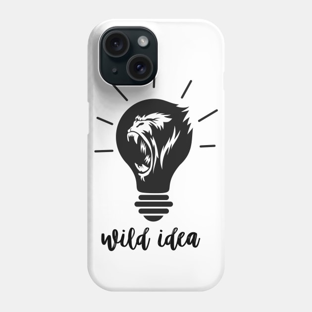 Wild Idea Phone Case by Whatastory