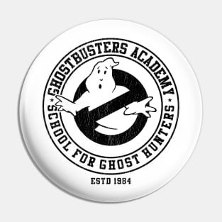 Ghostbusters Academy White Pin