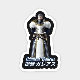 Admiral Galleus  "The Knight of Royal Order" Magnet