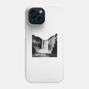 Iceland, skogafoss, waterfall Phone Case