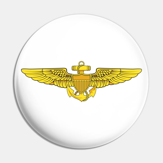 Naval Aviator Wings Pin by Sticker Steve