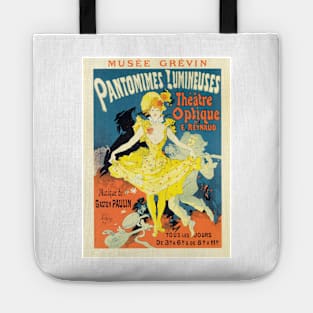 MUSEE GREVIN French Theatre Pantomime Musical Lithograph Poster Jules Cheret Tote