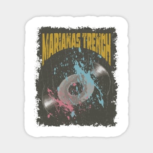 Marianas Trench vintage Vynil Magnet