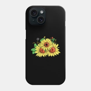 Sunflower Moonchild Phone Case