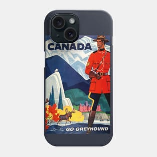 Vintage Travel Poster - Canada Phone Case