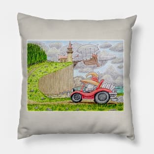 Dialek buggy Landscape Pillow