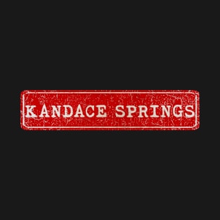 vintage retro plate Kandace Springs T-Shirt