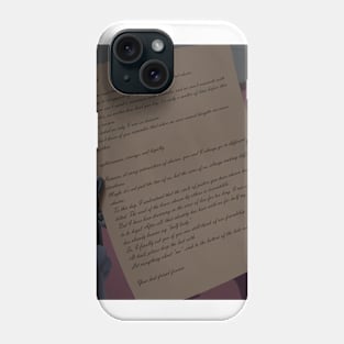 A Letter to Crescent Knight 1 Phone Case