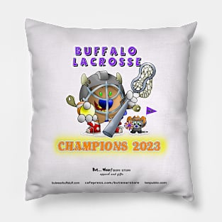 Buffalo Lacrosse Champions Pillow