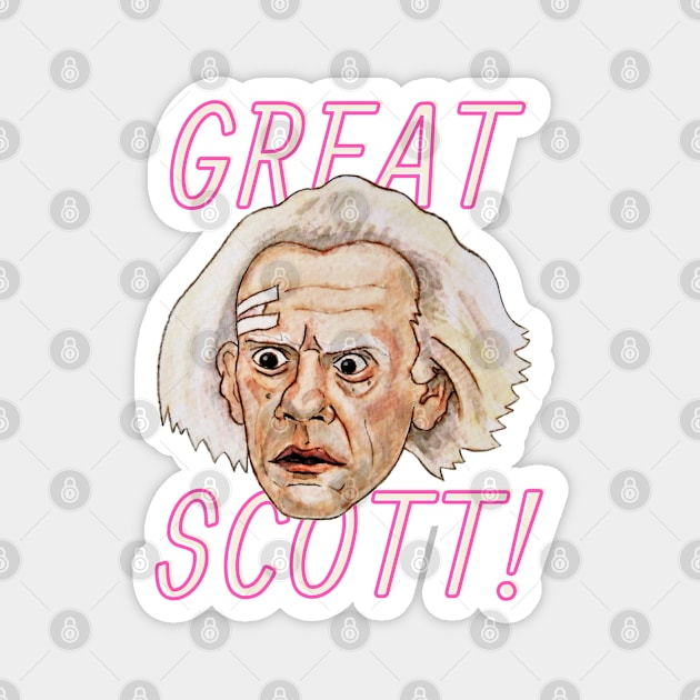 Great Scott Magnet by seancarolan