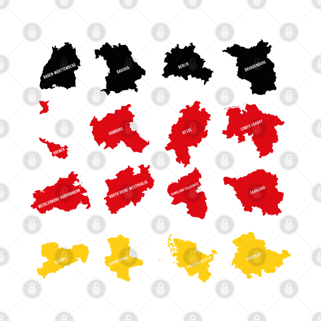 Flag of German States by DiegoCarvalho