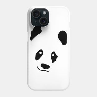 Minimalistic panda design Phone Case