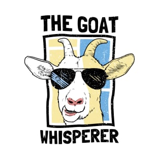 goat whisperer. Goat lovers and goat owners gift goat T-Shirt