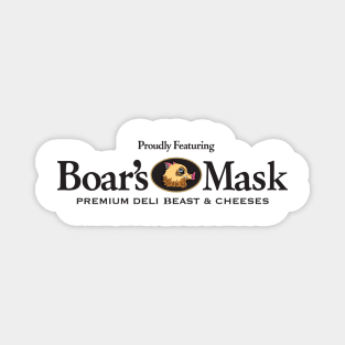 Boar's Mask Inosuke Logo Magnet