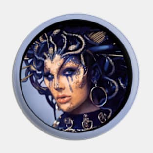 Medusa Makeup Pin