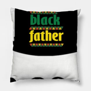 Proud Black Father t shirt Fathers Day Gifts For Black Dad Pillow