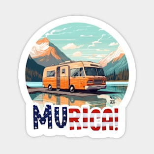 MURICA - RV adventures Magnet