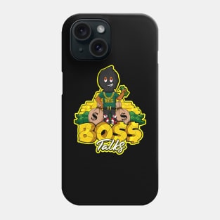 Boss Talks With Gold Bars Phone Case