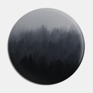 Forest in the fog Pin