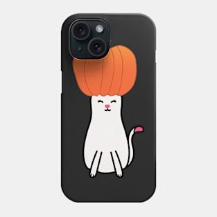 Halloween Pumpkin Cat Phone Case