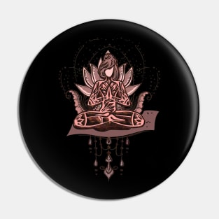 Wonderful lotus with women Pin