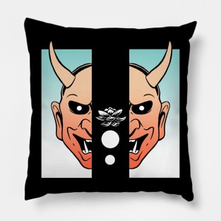 Hannya Mask Pillow