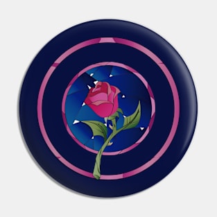 A Single Rose Pin