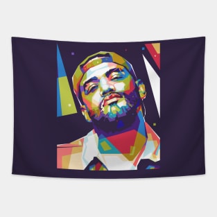 Joyner Lucas Colorful with Background Tapestry