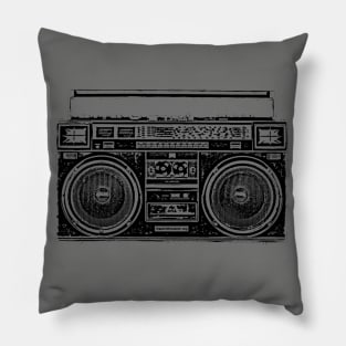 Boombox Pillow