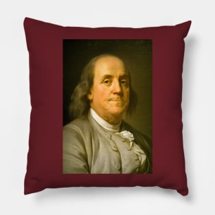 Benjamin Franklin Pillow