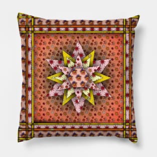 Sun Quilt Pillow