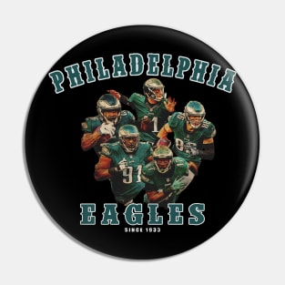 philadelphia eagles squad Pin