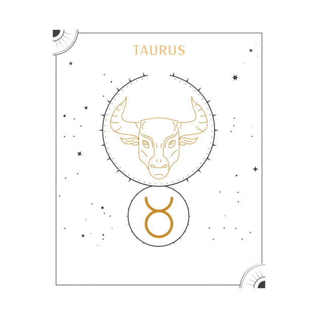 Taurus | Astrology Zodiac Sign Design by The Witch's Life