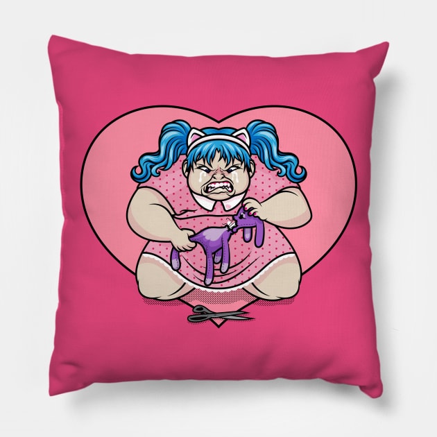 Baby Doll Pillow by JenniferSmith