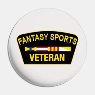 Fantasy Football Veteran Pin