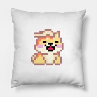 Purr-fectly Pixel Art Combover Kitty Kat for Cat Lovers Pillow